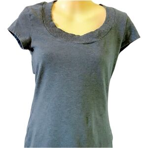 Express sexy stretch gray top
